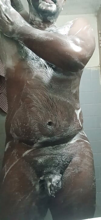 목욕과 엉덩이 쇼