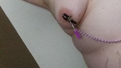 Cheating wife nipple clamps
