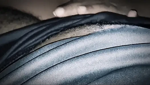 He put his panties to the side and put it hard in the ass of my friend's hot mother before the cuckold came home from work