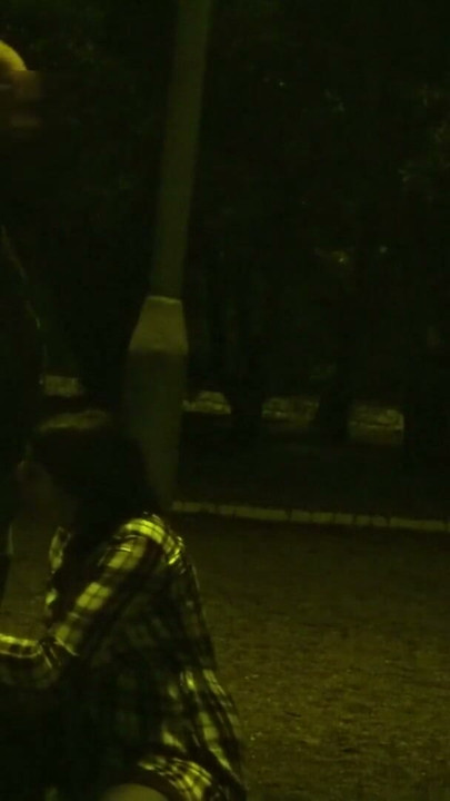 Kinky Couple Masturbates Together in a public park | Clip 3