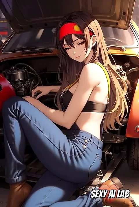 Anime Babes Revving Engines: Sexy Rides Compilation