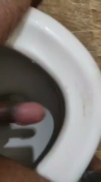Masturbated and drained the water