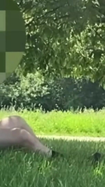 Powerful moment from "Huge cumshot in public, risky masturbation"