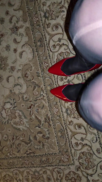 Louise Nylontease Nylon Stocking Foot Fetish Tease Crossdresser