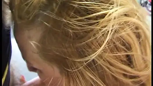 Beauty horny MILF suck this dick like pro whore