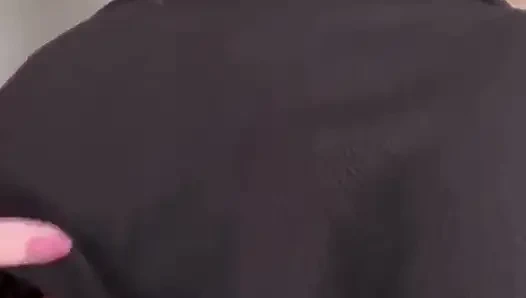 Fucking Big Dildo Against the Wall