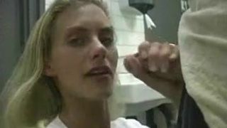 MILF Public Bathroom Facial