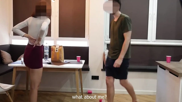 Shared With A Friend. She Takes Two Cocks Part