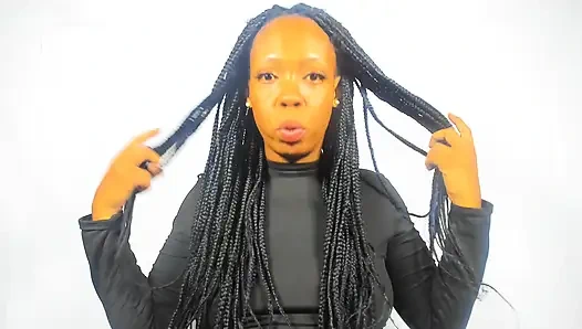 Big Ass Hour Glass Shaped Black Mistress...