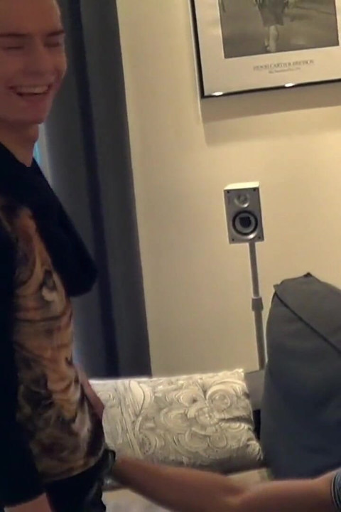 Amateur sex tape with Filip fucked bareback by top twink