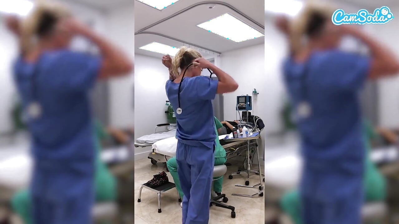 Fit MILF Nurse Gets Fired for Masturbating in the Hospital