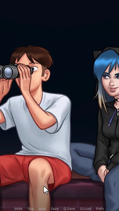 夏の武勇伝 - イブは私に手コキをしてくれました。