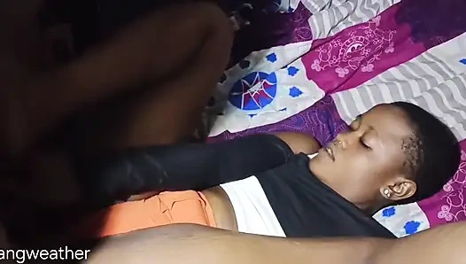 Ebony Pussy Got Dogged by Neighbour