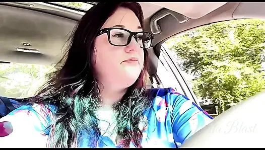 Sunny Day Drive with a Touch of Sparkle: Pedal Pumping Fun: Cruising with Bella Blast