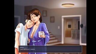 Summertime Saga Part 10 - Step Son Dreams about Landlady's Huge Boobs