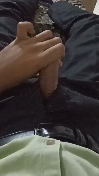 Solo masturbution after office | Clip 1