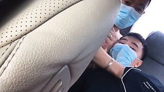 Big boy ass fucked hard and rough in car