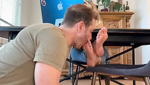 Foot Fetish Fantasies: The Soft Sweaty Sweet Taste Of Teacher (PREVIEW)