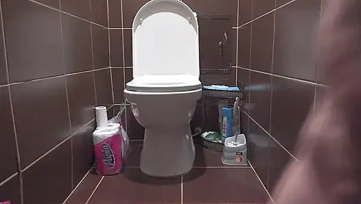 A Home Camera Watches My Wife in the Toilet, Kitchen, and Bedroom. Fetish Compilation. PAWG.