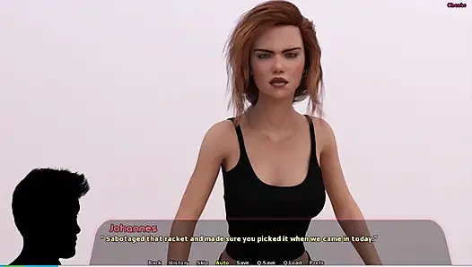 Cerita Haley #16 - haley dan johannes menjadi bowling yang menggoda... Johannes memukul pantat Haley dan menyetubuhinya