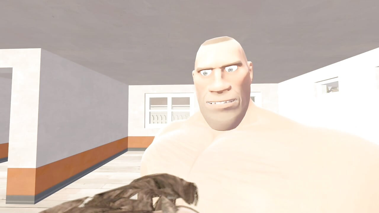 Deed haar schreeuwen - geweldige seks (3D-animatie)