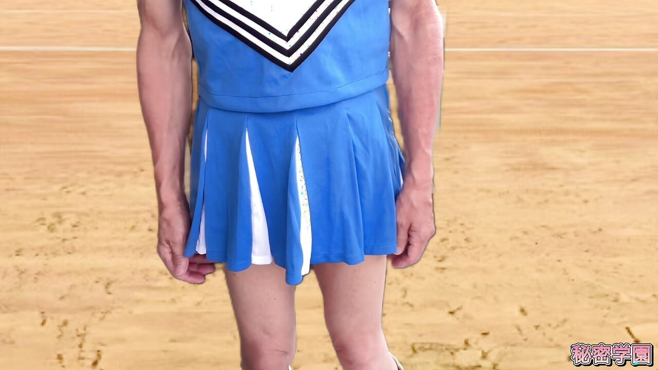 I borrowed a cheerleader outfit.SecretGakuen
