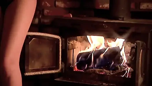 Sensual lesbian romantic orgy