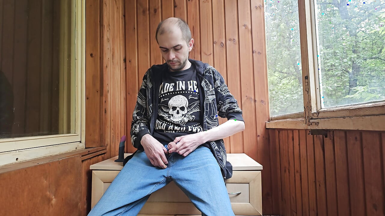 Gay boy solo masturbation homemade amateur Russian Sasha Earth