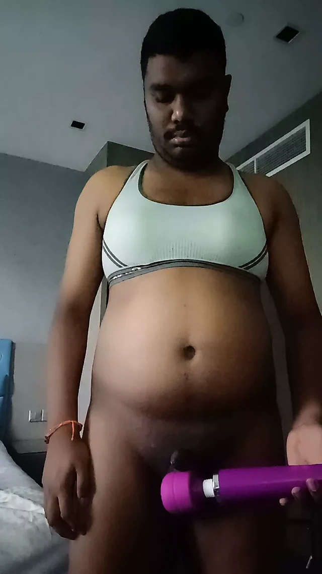 Vibrator on cock