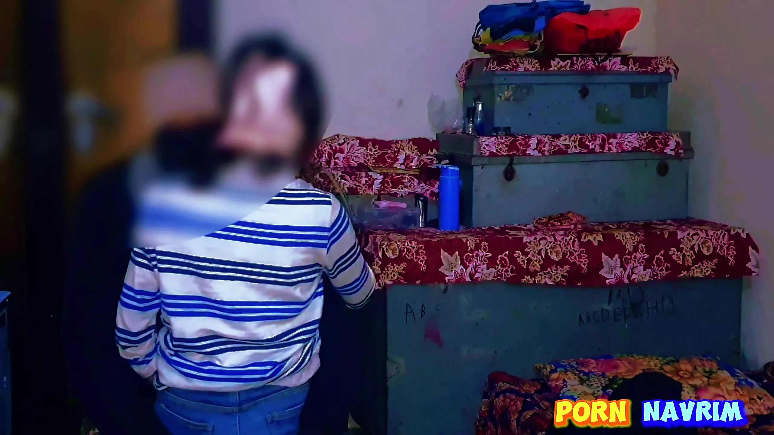 College Warm Girl Enjoying Sex Event with Neighbor Boy in Room Guest Room 3