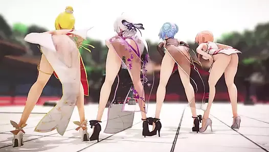 Mmd R-18 Anime Girls Sexy Dancing (clip 24)