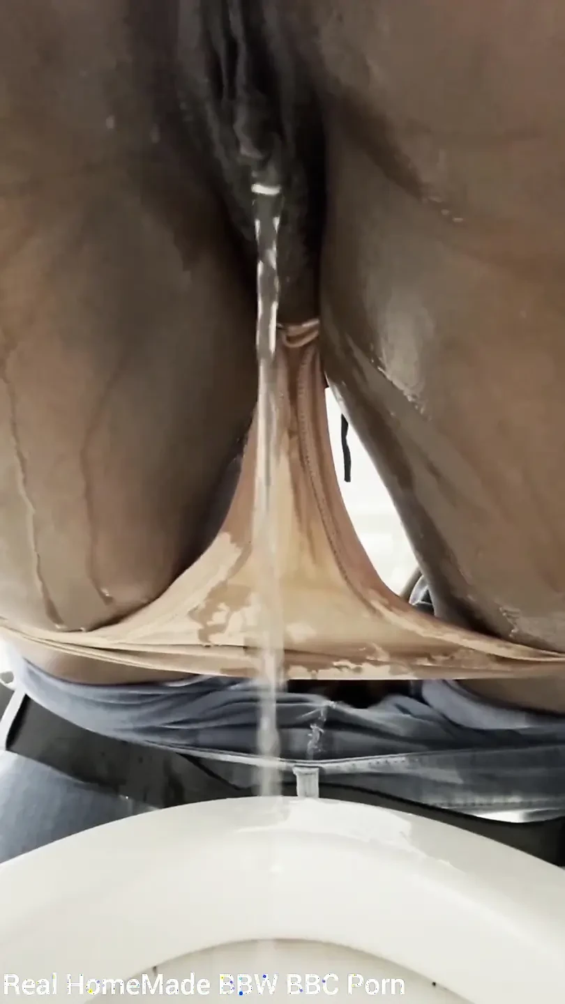 Pissing in the Work Toilet Compilation POV