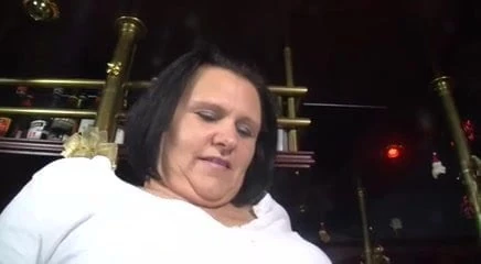 Chubby german mature fucked in a bar