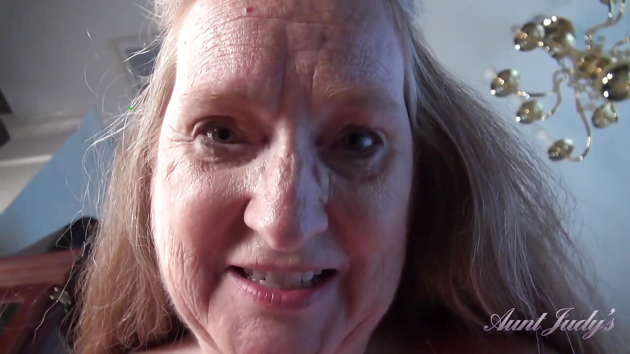 AuntJudys - Your Busty 61yo GILF Stepmom Maggie gives you a Handjob (POV)
