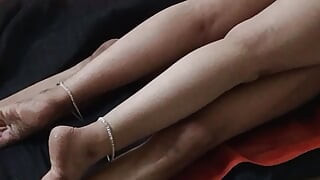 Indian House Wife and Husband in Home