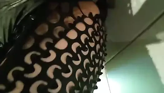 enjoy deep anal by my black dildo