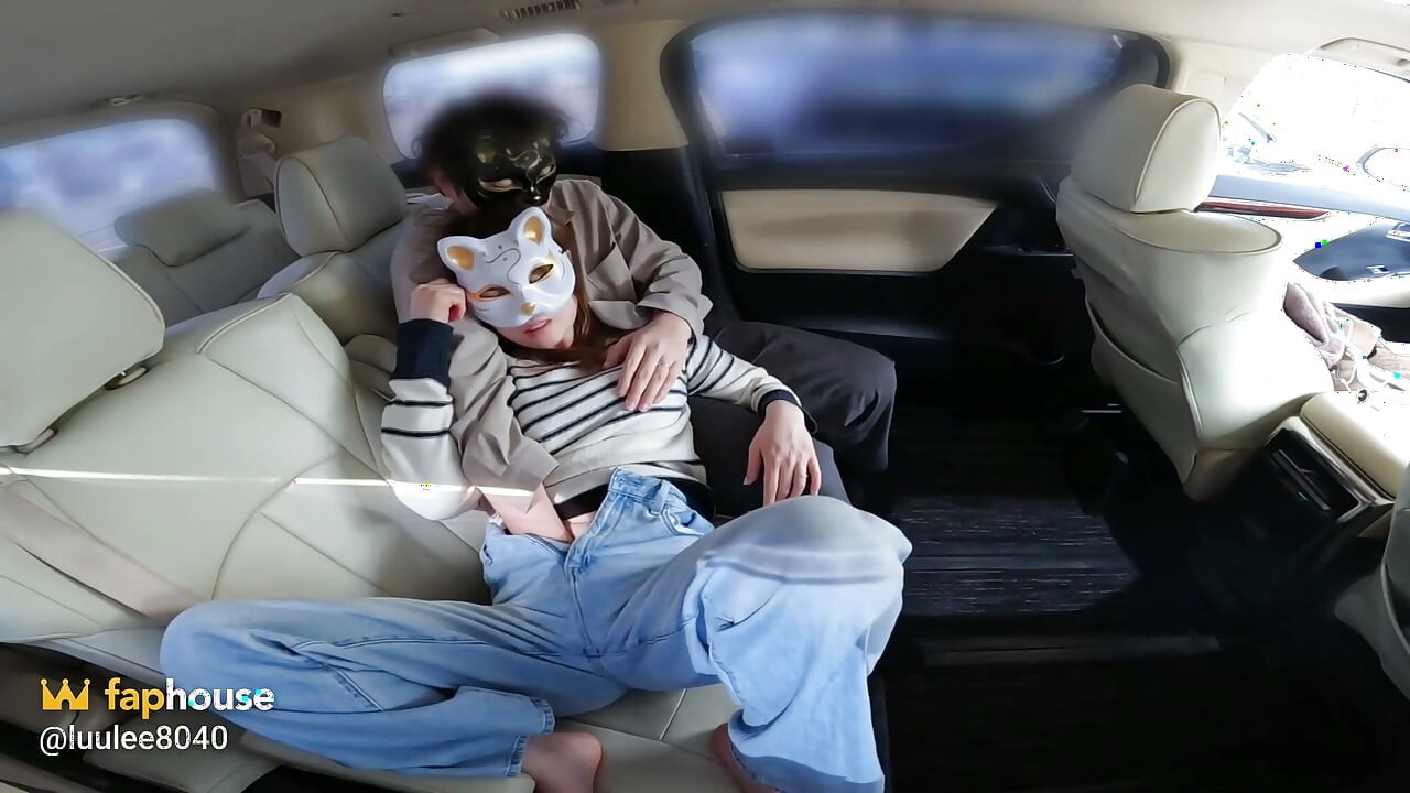 A Perverted Married Woman Gets Excited by Being Forced to Have Sex Naked in a Car.