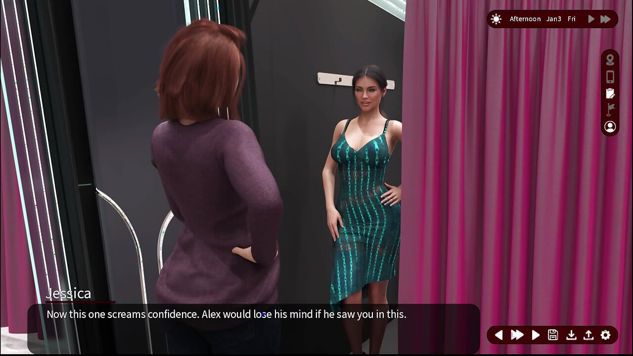 Whispers of Desire - Faithfull Path - Sarah and Alex Went to a Club and Got Home Horny