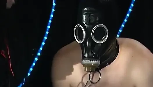 German Domina Putting Huge Toys in Sub Asshole