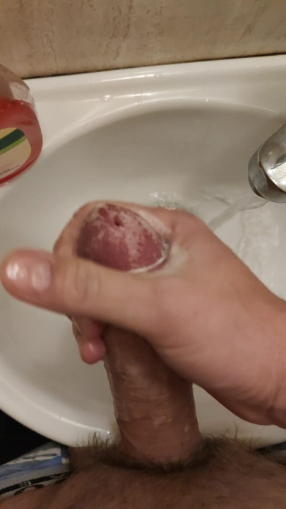 Washing dick