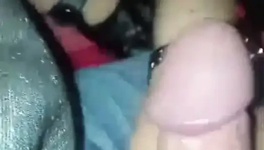 We almost got caught, jerking off in public!