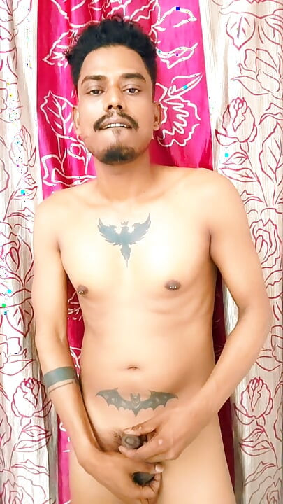 Underwear pulled down jerking