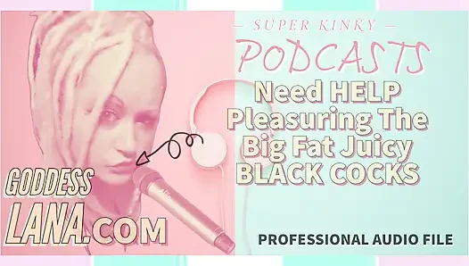Kinky Podcast 8 Need Help Pleasuring the Big Fat Black Juicy Cocks