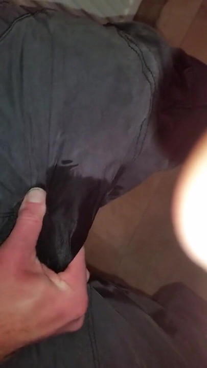 Spectacular moment from "bursting bladder soaking my pants"