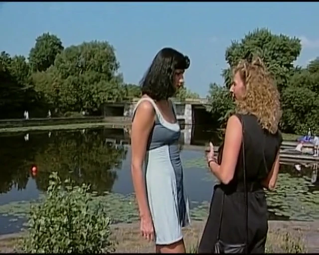 Pretty German babe shares dick with hot blonde MILF