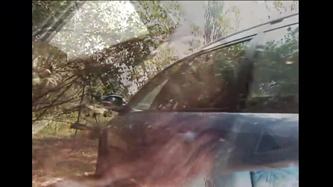 Sexy Redhead Girl Flashing Her Hot Legs in a Park