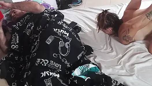 I masturbate in front of my horny stepdad