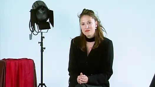 Stunning Lady From Germany Showing Her Perfect Body in Pantyhose