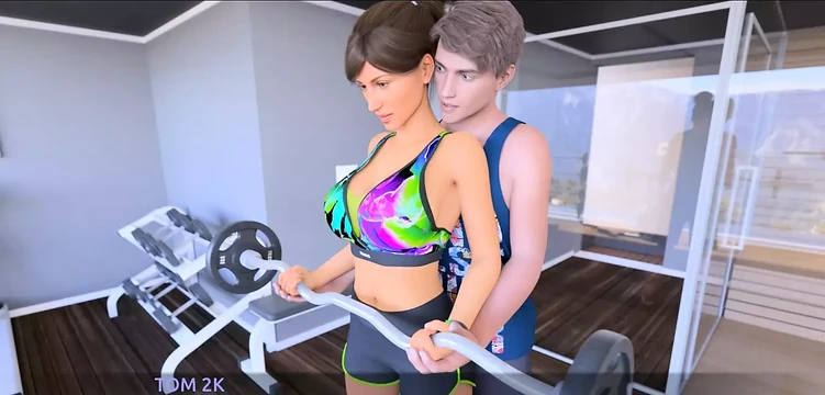 Визит - эпизод 16 - тренировка в спортзале от MissKitty2K