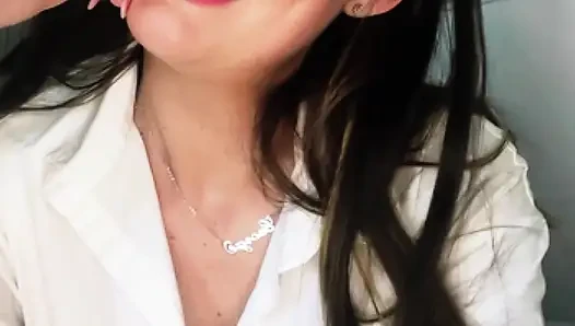 Versaute britische lehrerin verführt dich ASmr wichsanleitung